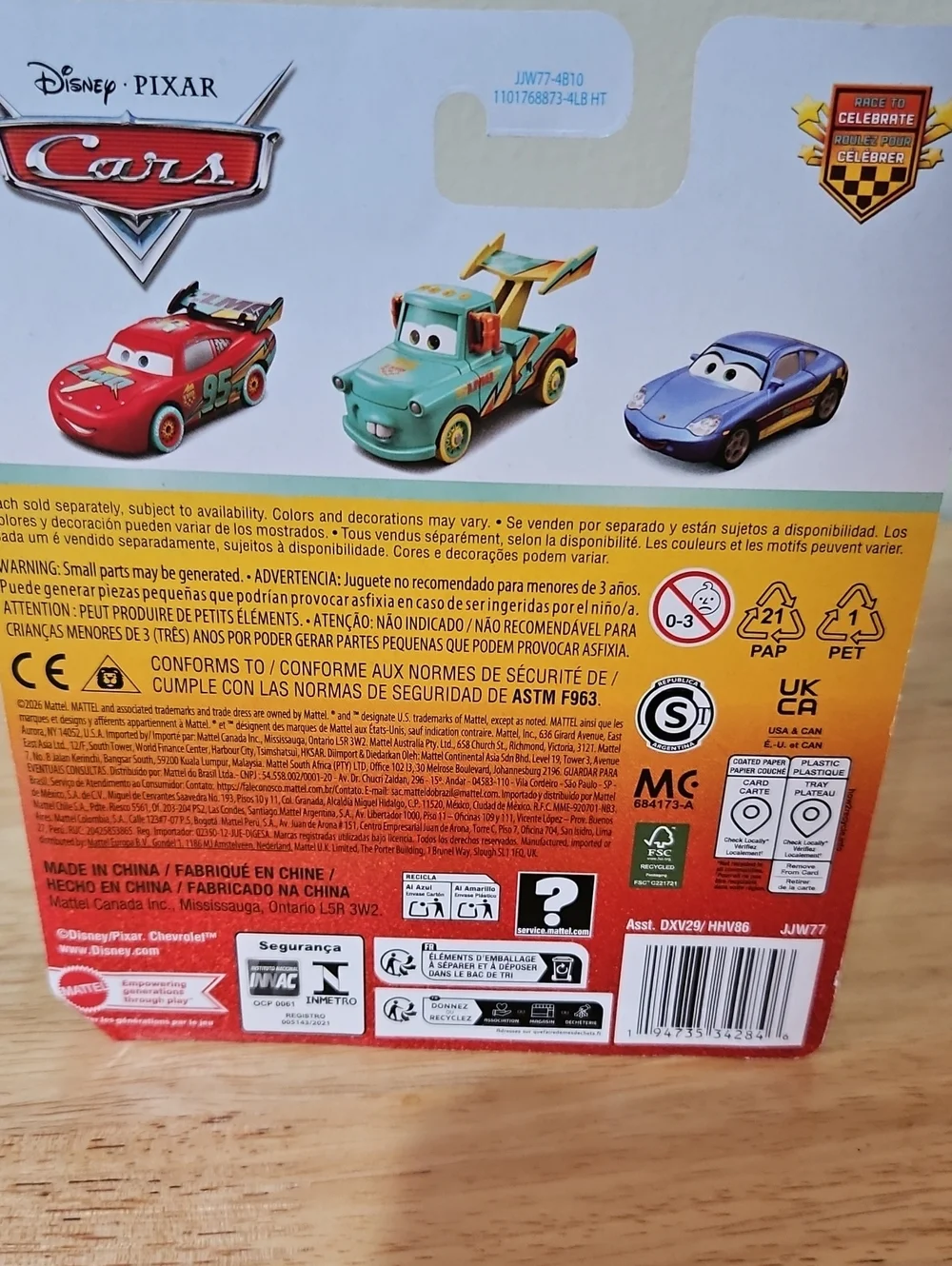 Disney Pixar Cars Ramone Race to Celebrate 2026 Lowrider Diecast NIP Mattel